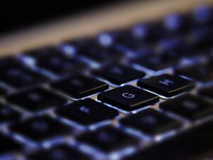 Bild einer Computer-Tastatur